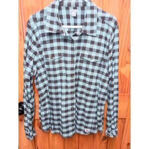 Carhartt Flannel Top EUC